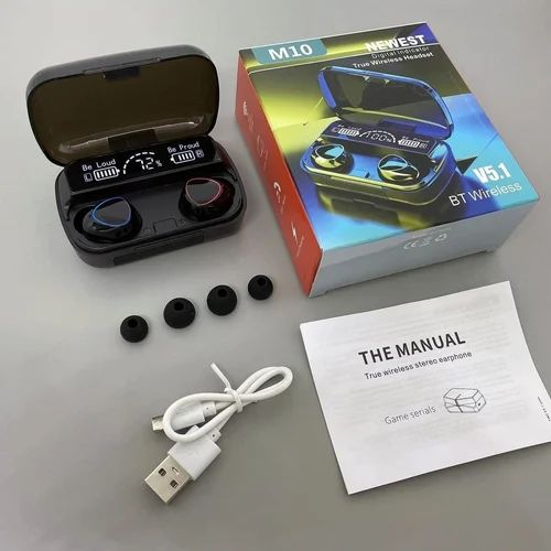M10 Bluetooth Earbuds