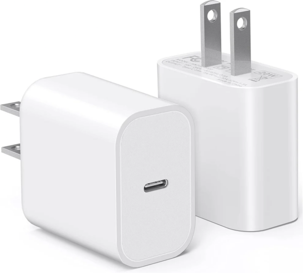 Apple 20W USB-C Power Adapter - iPhone Charger with Fast Charging Capability, Wall Charger