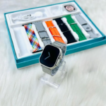 Y60 Ultra Smart Watch Smart with 7 in 1 Straps with Silicon Proctive Case and Steel Chain Strap