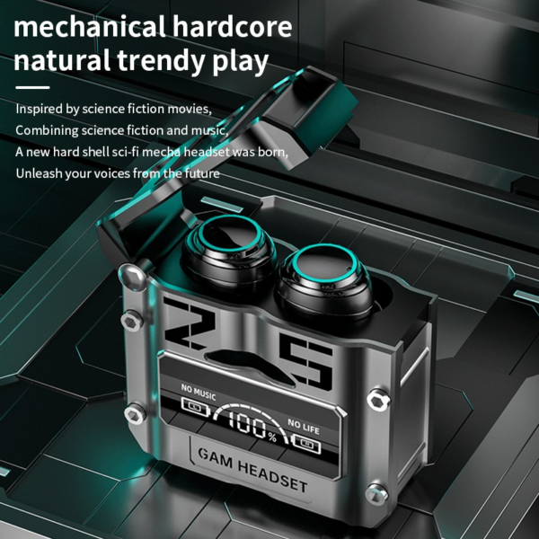 M25 Wireless Gaming Earbuds  Bluetooth 5.3 | HiFi Stereo Sound | Noise Cancelling | Charging Case