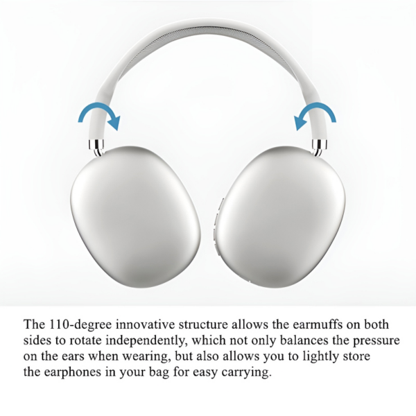 P9 Bluetooth Wireless Premium Headphones Bluetooth/Memory Card/Cable Supported Noise-Cancelling Stereo with Mic for Sports & Gaming